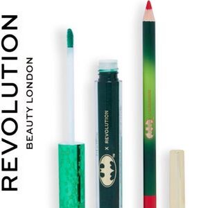 Revolution Beauty X DC Comics Lucky Kiss Poison Ivy Lip Kit